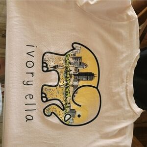 Ivory Ella 100% Organic Cotton Boston tee